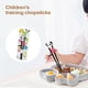 thumbnail image 4 of Palitos de entrenamiento para niños, palillos de aprendizaje de animales para principiantes, palillos de práctica reutilizables para bebés y niños pequeños, palillos de práctica., 4 of 9
