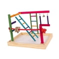 thumbnail image 4 of Jaula de juegos para loros, accesorios para jaulas, soporte de juego para pájaros, soporte de juego para loros, para cotorras, pájaros pequeños,, 4 of 9