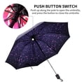 thumbnail image 5 of Ptlom Portable UV Protection Sunshade Sunshade Rainproof Windproof Men's Women's Adult Folding Umbrella with Pattern, 5 of 8