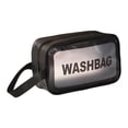 thumbnail image 1 of Bathroom Organizer Clear Bag Waterproof Travel Makeup Bags Z0I1, 1 of 9