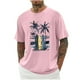 thumbnail image 1 of Camisas de Manga Larga para Hombres Imprimir Casual Cuello Redondo Blusa de Manga Corta, Camisas de Lino para Hombres, 1 of 8