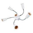 thumbnail image 1 of E27 LED Bulb Splitter Adapter Adjustable Light Holder Socket Converter for Home Office Exhibitions Light Holder 6 Heads, 1 of 5