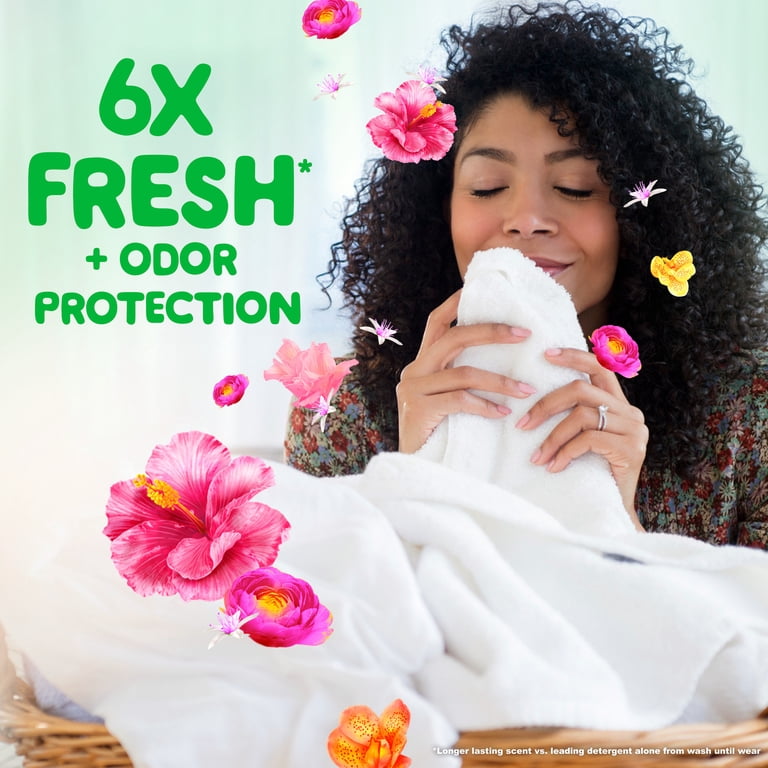 Gain, Laundry Scent Beads, 24 oz, Hibiscus Hula scent - Walmart.com