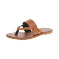 thumbnail image 2 of Strappy Sandals for Women, Womens Strappy Sandals, Sandals Woman, Sandals With Back Strap, Women's Slide Flat Sandals Comfortable Slip On Flip Flop Thong Sandals With Spring Summer Sandals, Brown 9, 2 of 8