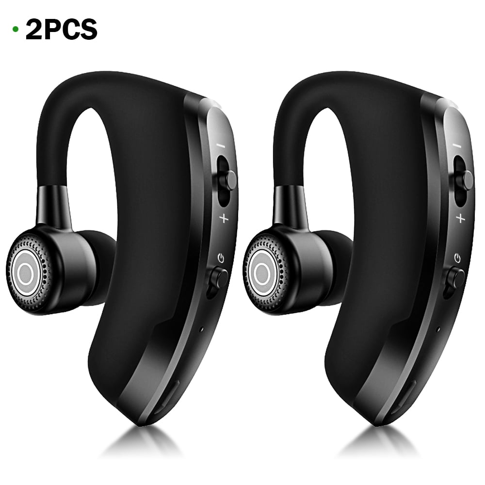 Likeur tennis schroot Wireless Bluetooth Headset, Bluetooth 4.1 Earpiece,Noise Cancelling  Headphones Sport Earphones with Mic for Gym,Driving,Sweatproof Running  Earbuds for iPhone,Samsung,Android (2pcs Black) - Walmart.com
