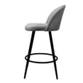 thumbnail image 3 of Set de 2 Bancos Periquera Avila para Barra de Cocina o Bar, Madera y Metal Plata MUNDO IN BANC0903741PLATA, 3 of 8