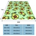 thumbnail image 6 of Cute Avocado Throw Blanket Fleece Flannel Blankets Couch Sofa Bed Blanket for Kids Teen Adults, 6 of 6