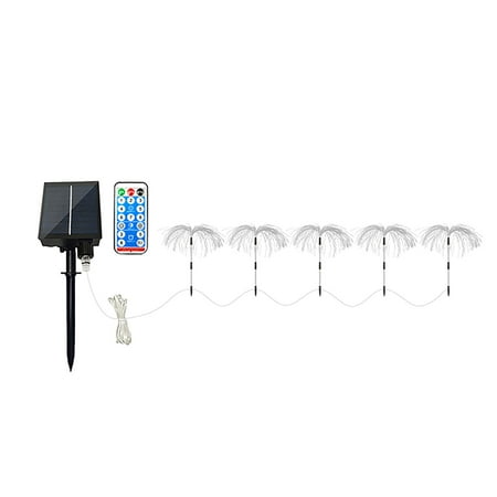 

Haykey Solar Outdoor Lights Solar Garden Lights 5 Color Changing Solar Lights