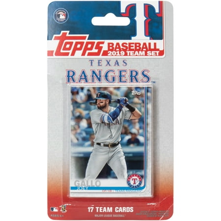 Texas Rangers 2019 Team Card Set - No Size