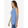 thumbnail image 3 of Woman Within Plus Size Perfect Scoopneck Tank (Petite Available), 3 of 5
