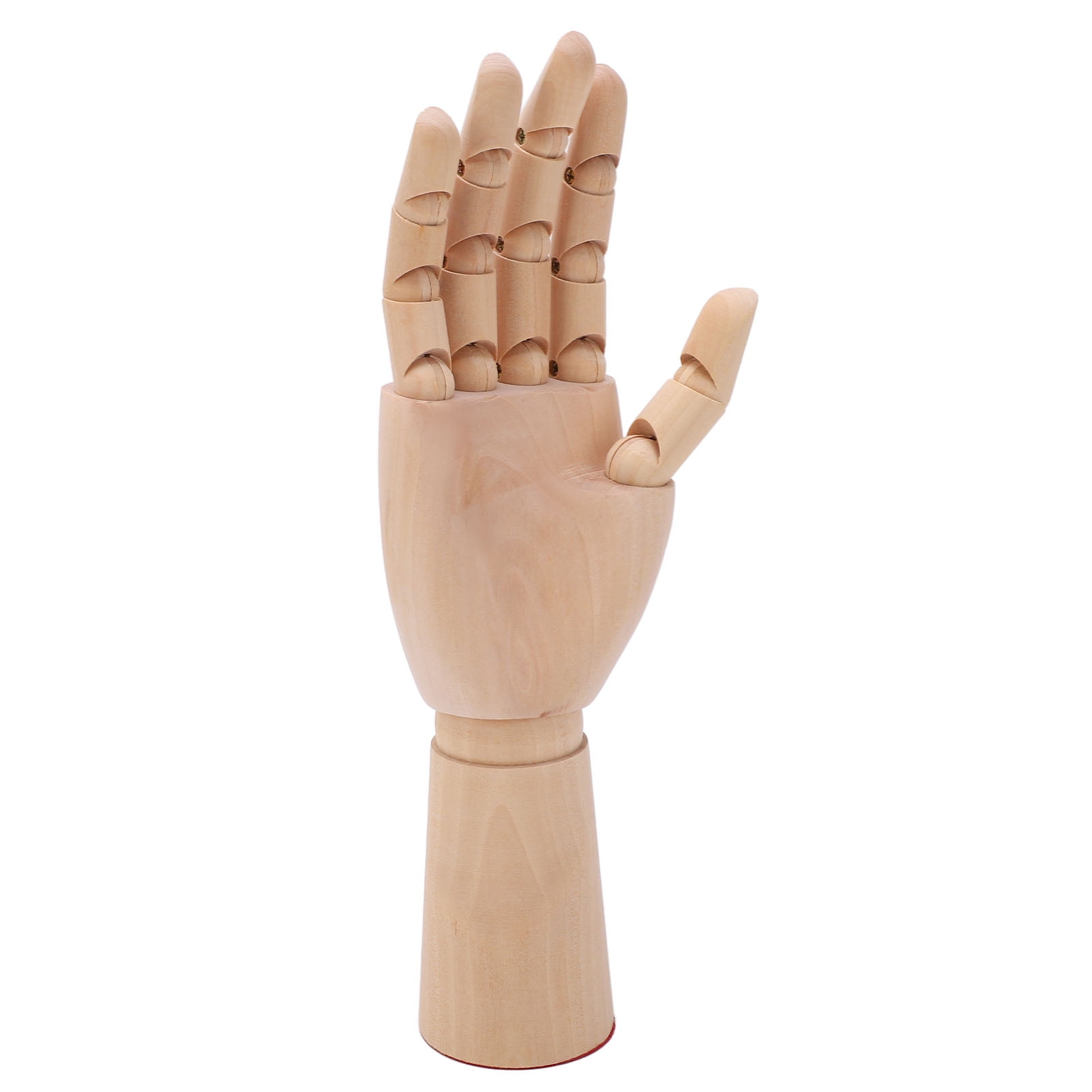 Gupbes Wooden Hand Model Flexible Fingers Posable Durable Wood Widely Used Wooden Mannequin Hand For Sketching Display,Wooden Mannequin Hand,Drawing Mannequin