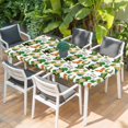 thumbnail image 2 of Saint Patrick's Day Table Cloths for 3 Foot Rectangle Tables, Gnomes Hats Boots Clovers Leaves Patio Waterproof Elastic Fitted Tablecloths, Washable Rectangular Table Cover for Camping, 2 of 8
