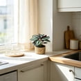 thumbnail image 5 of Artificial Potted Plant,Weather Resistant Fake Plant in Woven Basket Faux Greenery Decor for Home Tabletop Living Room Office Shelf, 5 of 6