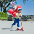 thumbnail image 3 of Jetson 2 Wheel Light Up Scooter Adjustable Kick Ride On Toy for Kids, Red, 3 of 6