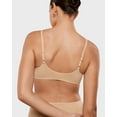 thumbnail image 5 of Women's Mesh Front Closure Bras Unlined Sheer Demi No Padding Underwire Bra, 5 of 5