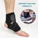 thumbnail image 5 of Ankle support brace with breathable adjustable wrap with elastic nylon foot cover, suitable for sports protection injury recovery plantar fasciitis Ac, 5 of 5