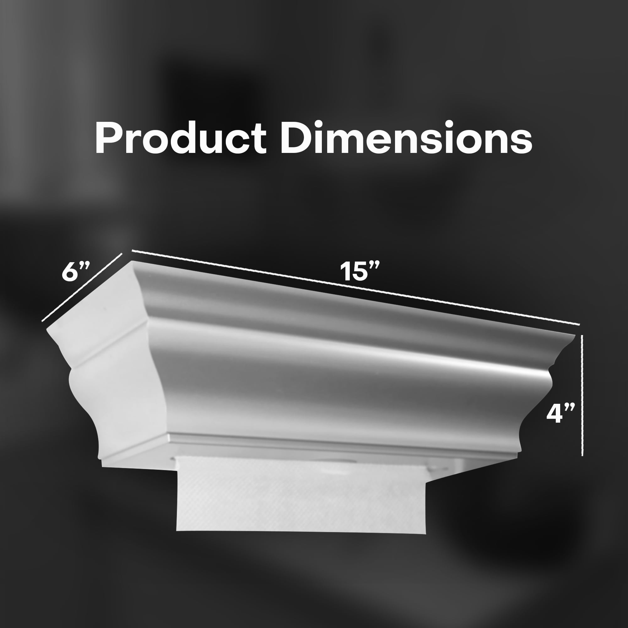 HealthyShelf Fashion Gray Multifold Paper Towel Dispenser - Wall Mounted Shelf - Healthy Shelf
