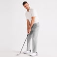 thumbnail image 3 of SOKJ Men's Golf Pants-Classic Fit Flat Front Work Dress Pants 29" Stretch Casual Pants Lightweight with Pockets Light Gray, 3 of 8