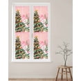 thumbnail image 2 of Snowman Christmas Window Privacy Film Stained Glass Window Film Decorative Windows Cover Static Windows Cling for Glass Door Green Xmas Tree Ball Snowflake Winter Stickers for Bathroom 17.7"x78.7", 2 of 7