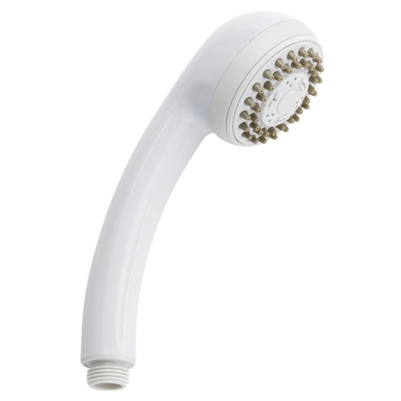 Keeney K720WH Stylewise 3 Function Handheld Shower Head, White