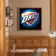 thumbnail image 1 of Cuadros Decorativos 5D bricolaje taladro redondo completo diamante pintura Oklahoma City Thunder Decor (B6302) Wdftyju embutido en tela, 1 of 1