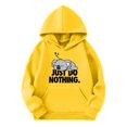 thumbnail image 4 of Hihipz Toddler Girls Graphic Hoodie Cartoon Koala Print Long Sleeve Pullover Kids Cozy Sweatshirt, 4 of 4
