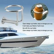 2PCS/SET Practical Stainless Steel Car Boat Cup Holder for Marine Yacht
