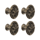 thumbnail image 2 of 4pcs Decorative Gabinete Perillas Retro Antiguo Handles Manedas de cajones (Bronce), 2 of 5