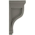 thumbnail image 2 of Ekena Millwork 4 3/4"W x 5"D x 10"H Traditional Recessed Wood Vintage Decor Corbel, Reclaimed Grey, 2 of 6
