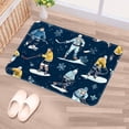 thumbnail image 5 of Ice Hockey Polyester Non-Slip Machine Washable Office Chair Rug for Chair Rugs and Door Rug, 5 of 6
