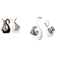 thumbnail image 1 of Elegantes Figuras De Cisne De Cerámica Para Decoración De Sala De Estar, Centro De Mesa De Aniversario, Estante, Adorno, Escultura, Regalo De Inauguración De La Casa, Colección, 1 of 8