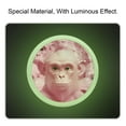 thumbnail image 2 of Monkey Fluorescent Drawer Pulls with Screws - Round 4-Pack, Glow-in-the-Dark Knobs for Cabinets, Wardrobes, and Dressers - Dresser and Kitchen Hardware, 2 of 6
