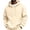 U5-Beige, variant on Havenx Mens Long Sleeve Hoodies Hooded Drawstring Hoodies with Pockets Sweatshirts Fall Winter Loose Fit Fashion Casual Sportswear,Wine XL