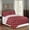 Burgundy, variant on 3-Piece Duvet Set, Reversible Bloomingdale Design, Corner Ties & Button Closure, Matching Shams Included, King/California King, Brown
