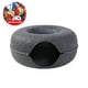 thumbnail image 1 of Donut Cat Bed Pet Cat Tunnel Interactive Game Toy Cat Bed Dual-use Indoor Toy Kitten Sports Equipment Cat Training Toy Cat House ShopWise Round, 1 of 13