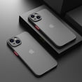 thumbnail image 1 of Funda dura transparente mate para Iphone 14 11 12 13 Pro Max XR 8 7 Plus X Xs 13 Mini SE 2022 2020 6 6s, Fundas a prueba de golpes qiuyongming unisex, 1 of 2