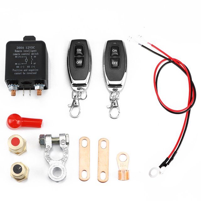 Yeacher Intelligent Car Battery Remote Master Relay 12 V Car Battery Disconnect Switch Wireless Control
