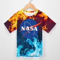 thumbnail image 3 of NASA T-Shirts for Boys Girls, Kids 3D Print Short Sleeve, Unisex Crew Neck Tee Shirts for Youth, 3 of 9