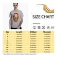 thumbnail image 7 of Skull T-Shirt for Men Cotton 100% Summer Tops Women Fashion Casual Short Sleeves Round Collar Short-Sleeve Couple Top Tees, 7 of 7