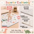 thumbnail image 6 of JoyStone Baby Play Mat, 50" X 50" Playpen Mat, Thick One-Piece Crawling Mat for Playpen, Odorless Soft Floor Mat, Anti-Slip Activity Playmats for Babies,Toddlers, Infants, 6 of 12