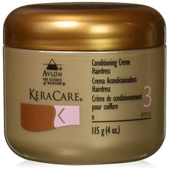 Keracare Conditioning Creme Hairdress - 4 Oz