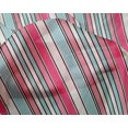 thumbnail image 3 of oneOone Silk Tabby Fabric Multicolor Stripe Print Fabric BTY 42 Inch Wide, 3 of 3