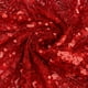 Décorations pour la Maison en Tissu de satin Rouge Monochrome – image 4 sur 5