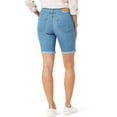 thumbnail image 3 of Levi Strauss Signature Women's Mid Rise Bermuda Shorts, 3 of 5