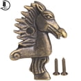 thumbnail image 3 of Esquina de pierna de Hardware, 8 Uds., muebles con forma de cabeza de caballo, patas, caja de joyería, pies decorativos, rendimiento lleno de energía Jadeshay  A, 3 of 8