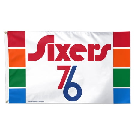 WinCraft Philadelphia 76ers 2024/25 City Edition One-Sided 3 x 5 Deluxe Flag