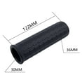 thumbnail image 1 of 2 Pcs Poignées de Brouette Tubes Ronds en Caoutchouc Antidérapants Absorption des Chocs Manchon en Caoutchouc Résistant aux Intempéries Poignée de Rechange Pièces d'Outil 122 X 30 mm, 1 of 9