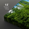 thumbnail image 4 of wall26 - 3 Piece Canvas Wall Art - Landscape with Mountains Trees and a River in Front - Modern Home Art Stretched and Framed Ready to Hang - 16"x24"x3 Panels, 4 of 5