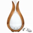 thumbnail image 1 of El pequeño grano de madera ahueca hacia fuera el difusor del aroma de la luz de la noche del humectador 200ml del difusor del aceite esencial, 1 of 5