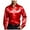 Red, variant on Bcfgryg Mens Casual Fashion Bright Face Solid Color Lapel Long Sleeve Shirt Men's Casual Shirts